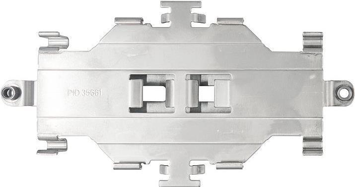 Actual product image MikroTik DINrail PRO. Product type: WLAN access point mount, Compatibility: LtAP mini, Colour of product: (Mounting kit)