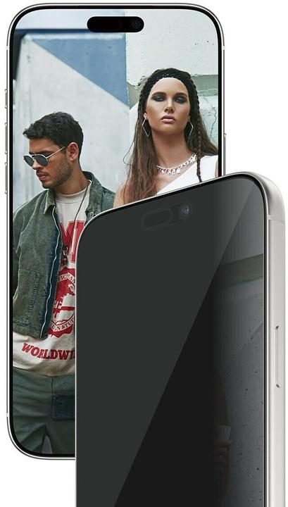Produktbild PanzerGlass SAFE. by ® Privacy Displayschutz iPhone 17 Pro Max | Ultra-Wide Fit m. EasyAligner (1 Stück, Apple iPhone 17 Pro Max)