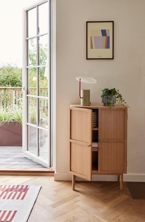 Image du produit Hübsch Armoire Candour Naturelle (60 x 27 x 90 cm)