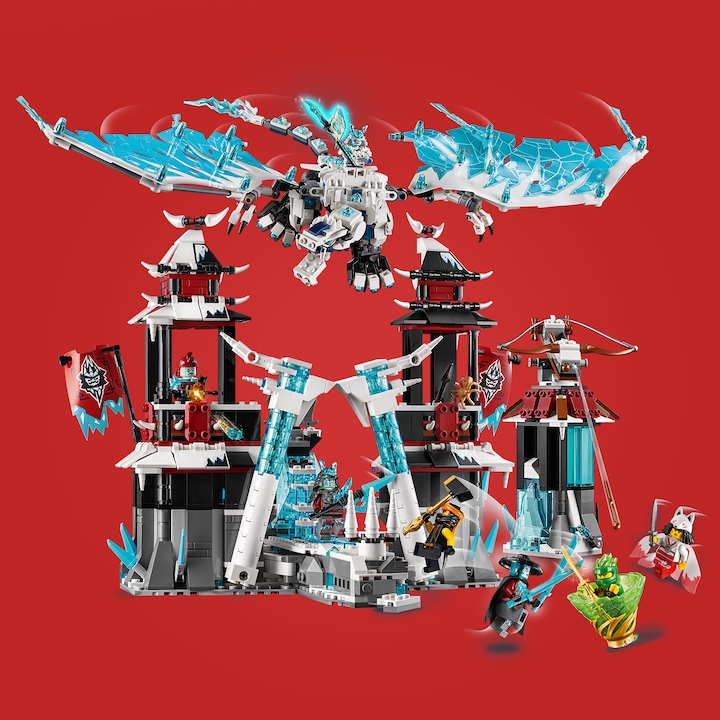 Actual product image LEGO Fortress in the eternal ice (70678, LEGO Ninjago)