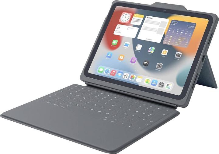 Produktbild B2Bworkplace Smart Rugged Tastatur-Hülle mit Smart Connector (DE, Apple iPad 2022 (10. Gen), Apple iPad 2025 (11. Gen))