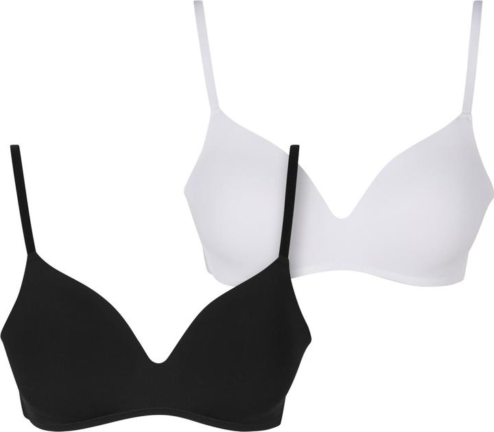 Produktbild Urban Classics Ladies Basic padded Bra 2-Pack - 192975 (2er Pack, 75 C)