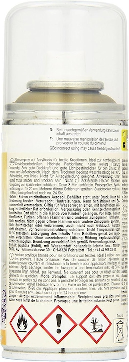 Produktbild Dupli-Color Textilspray (Weiss, 150 ml)