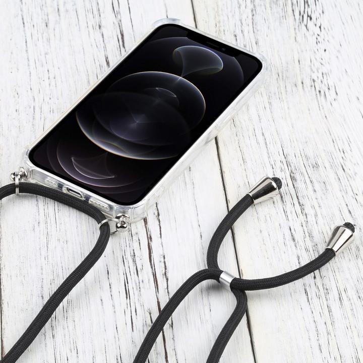 Produktbild König Design Hülle Handy Schutz für Apple iPhone 13 Pro Case Cover Tasche Etui Bumper Schwarz