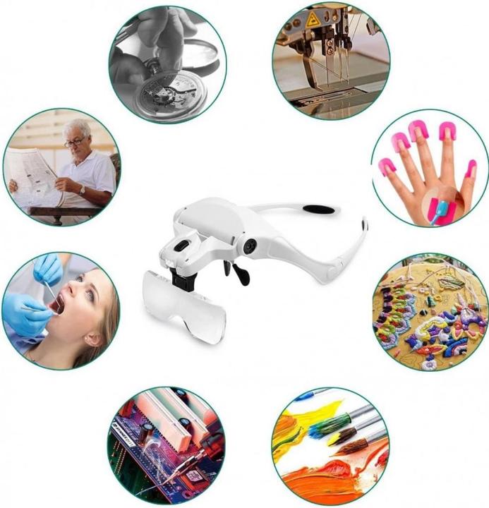 Produktbild Velamp LED-Brille mit Lupe