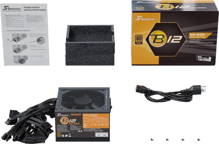 Image du produit Seasonic B12 (650 W)