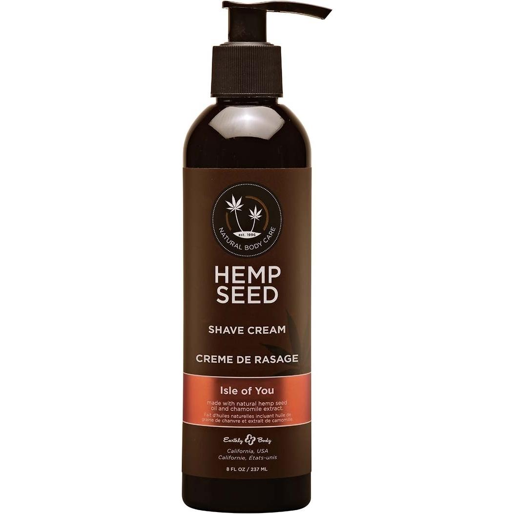 Earthly Body, Rasierschaum + Rasiergel, Hemp Seed Shave Cream Isle of You - 237 ml / 8 fl oz (237 ml)