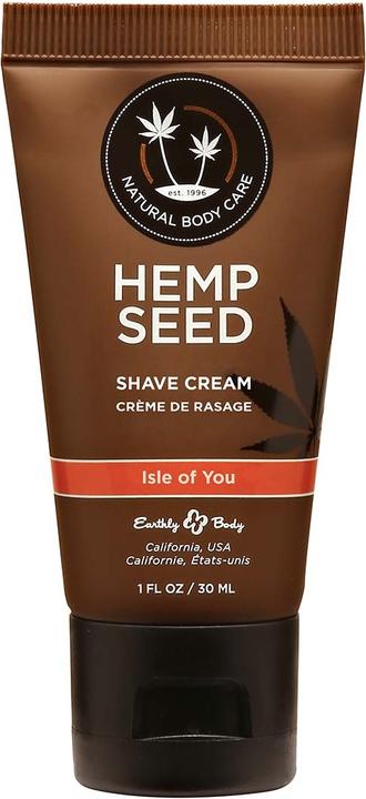 Image du produit Earthly Body Hemp Seed Shave Cream Isle of You - 30 ml / 1 fl oz (30 ml)