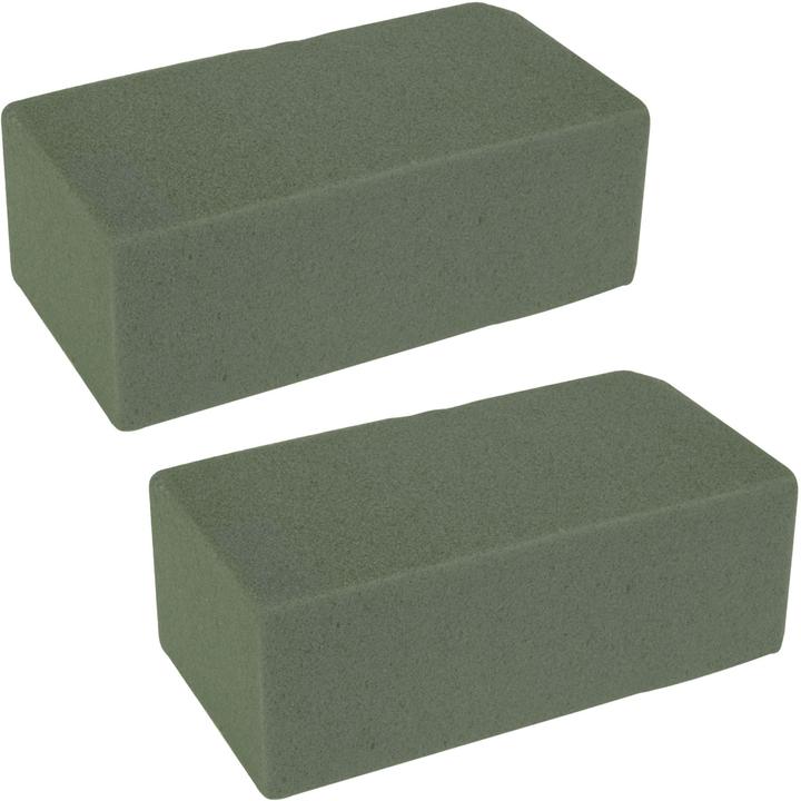 ProGarden 2er-Set Blumensteckschaum, 20 x 10 x 7 cm (20 x 10 x 7 cm)