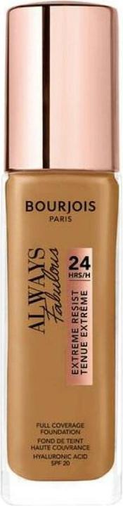 Bourjois ALWAYS FABULOUS 24H foundation #520-caramel 30 ml (520 Caramel)