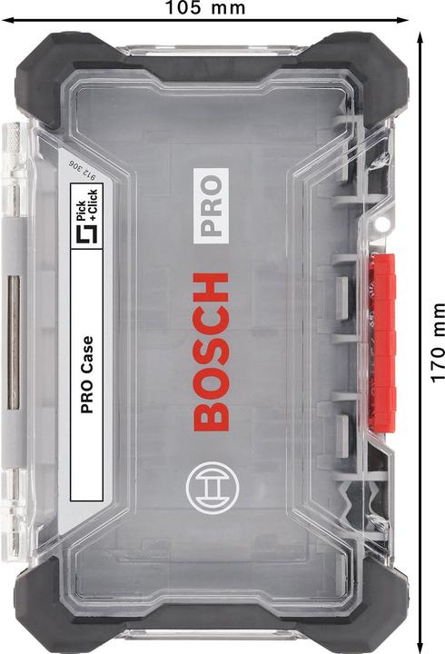 Actual product image Bosch Professional Zubehör PRO Empty Case (1 Piece)