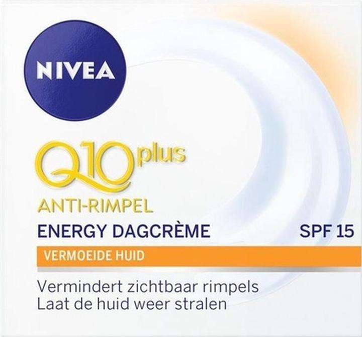 Actual product image NIVEA Q10plusc Anti-Wrinkle +Energy Day Cream - Spf 15 - 50ml (50 ml, Day cream, SPF 15)