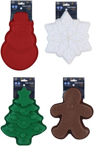Produktbild Christmas Cake Mould 4as