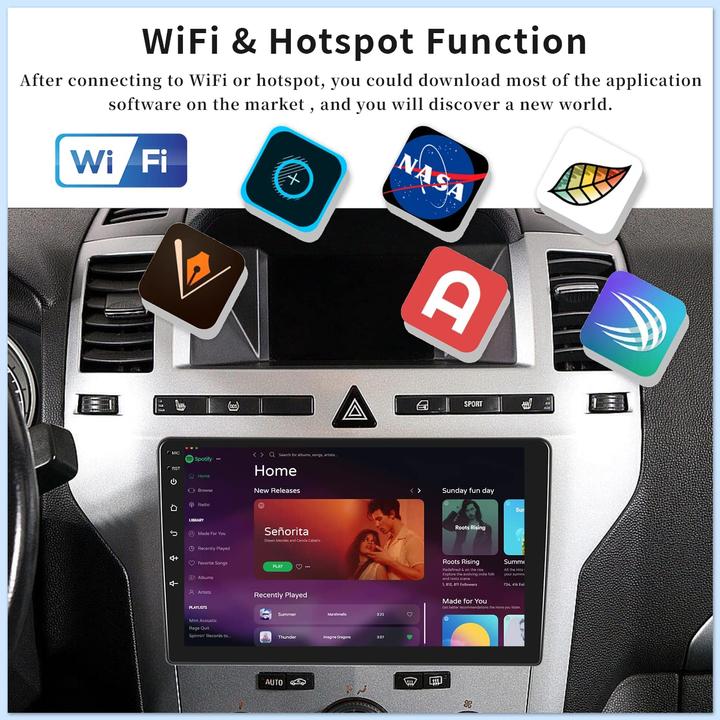 Actual product image OiLiehu Android Car Radio Bluetooth