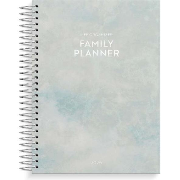 Mayland-Burde, Agenda, Life Organiser Family Planner ugekalender 2026 (1 settimana / 2 pagine)