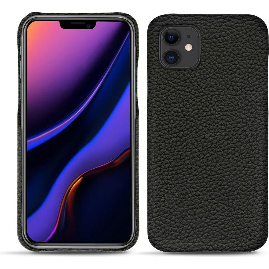 Noreve Lederschutzhülle (Apple iPhone 11), Smartphone Hülle, Schwarz