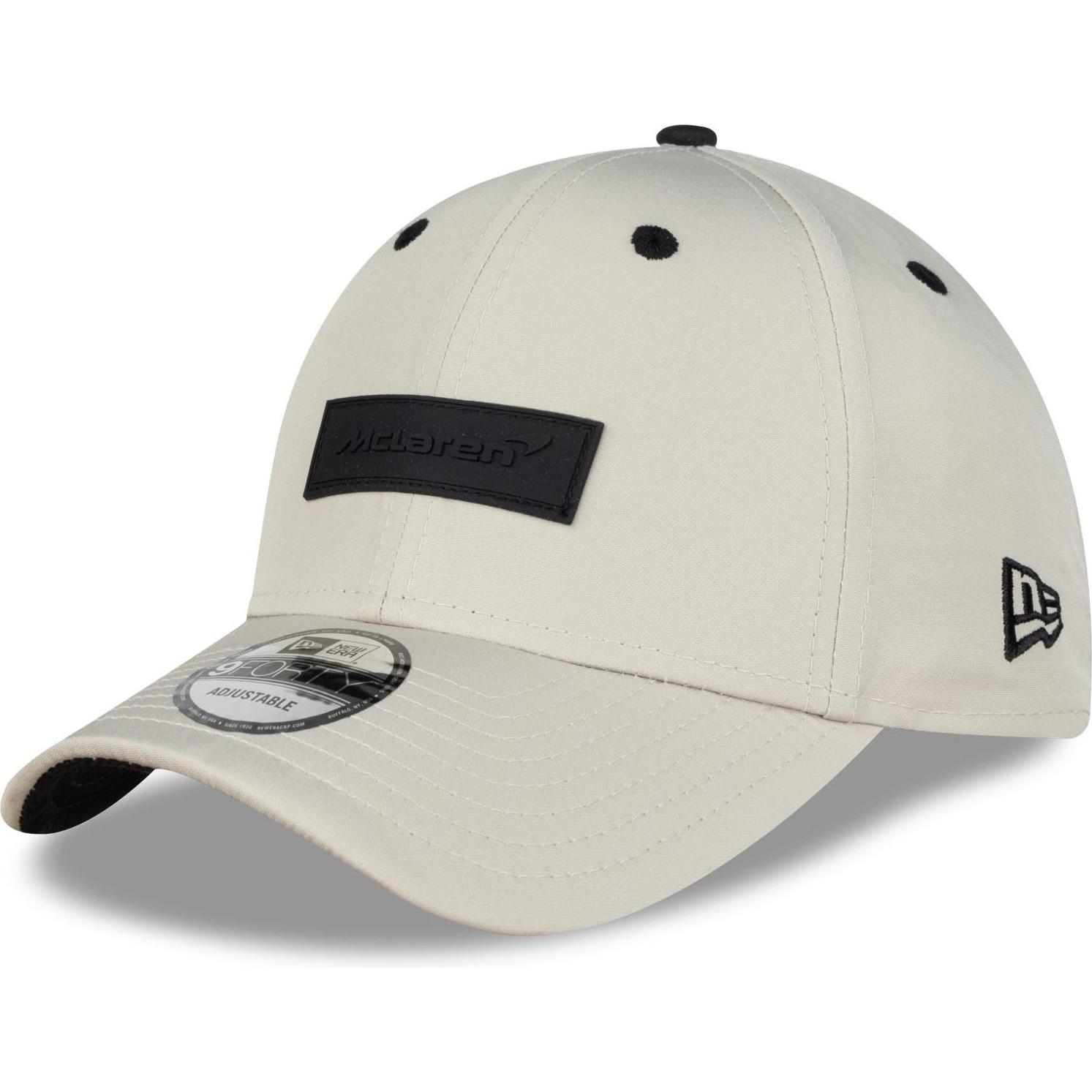 New Era, Herren, Cap, 9Forty Snapback Cap - Rubber Patch Mclaren Stone, Beige