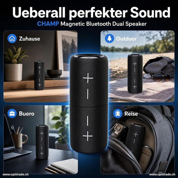 Actual product image Edco Magnetic Dual Speaker