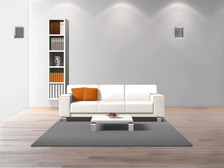 Produktbild Hama Lautsprecher-Wandhalterung für Sonos One/One SL, Weiss (1 Stk., Wandmontage, Nicht beweglich)