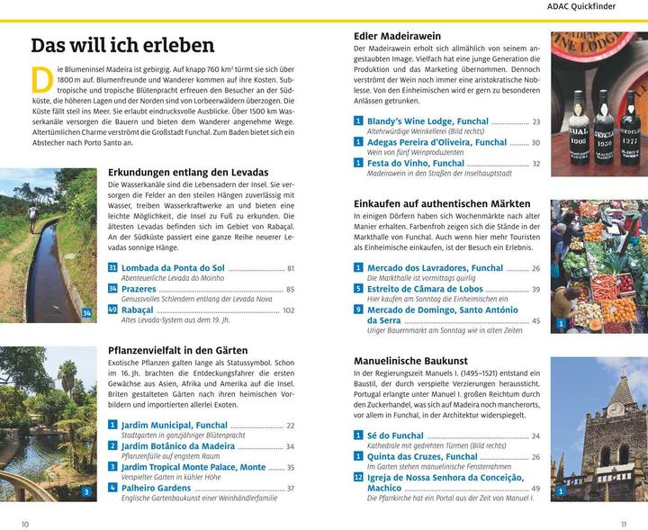 Produktbild Adac Reiseführer Madeira und Porto Santo (Deutsch, Oliver Breda, 2024)