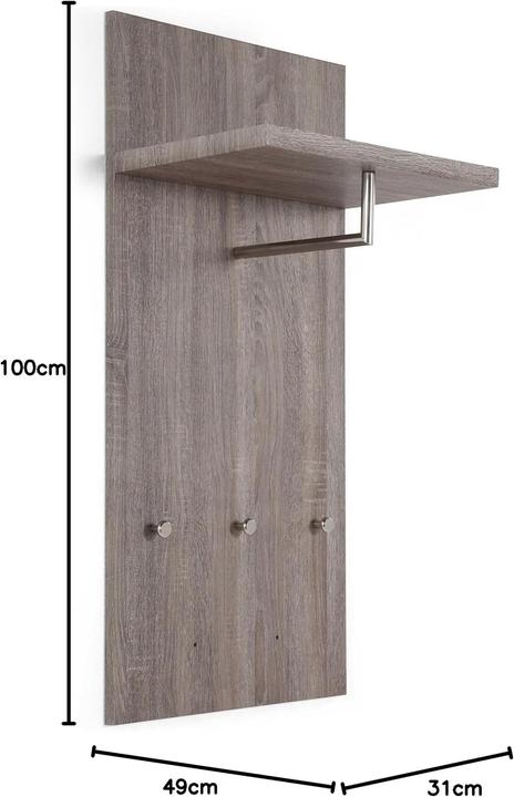 Actual product image HAKU Möbel Wall coat rack