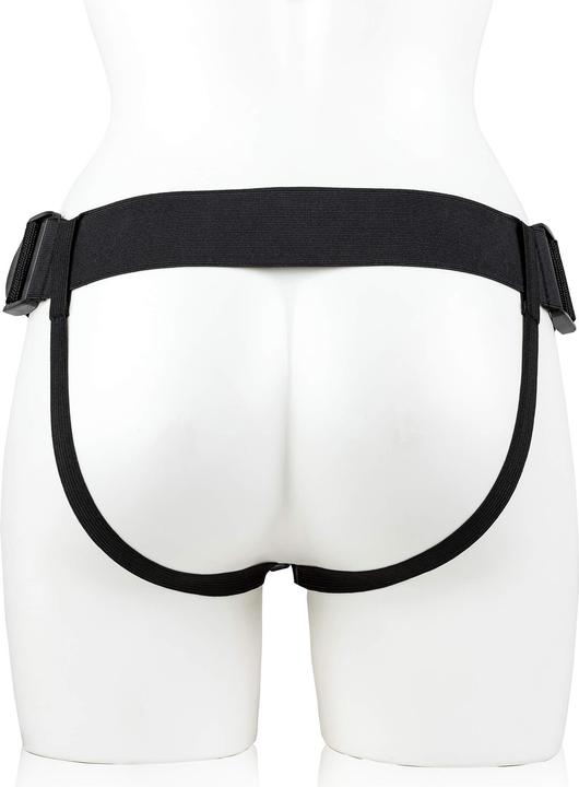 Actual product image RealRock Hollow Strap-on with Balls - 7" / 18 cm