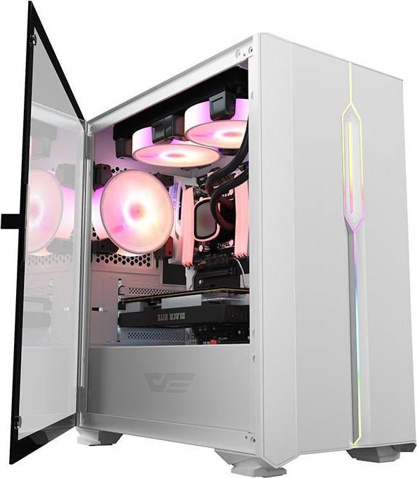 Produktbild Darkflash Tech DLM23 case white (ITX)