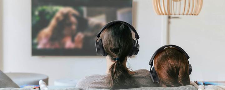 Productafbeelding Muse Bedrade hoofdtelefoon | Set 2 Draadloze TV Hoofdtelefoons | M-288 CTV | Over-ear | Bluetooth | (30 h, Bedraad, Draadloze)