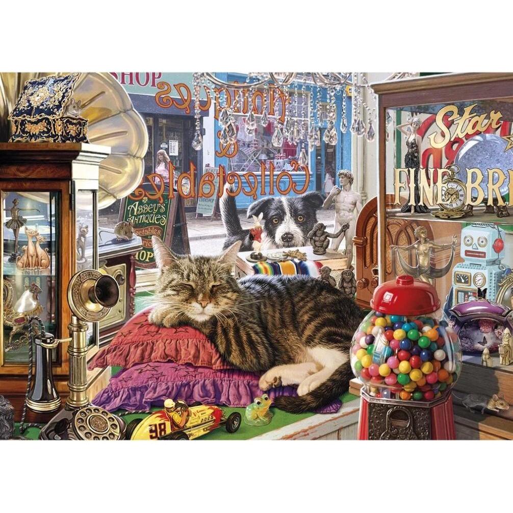 Thumbnail - Gibsons G6303 Puzzle 1000 pcs. Abbey's Antique Shop (1000 Teile)