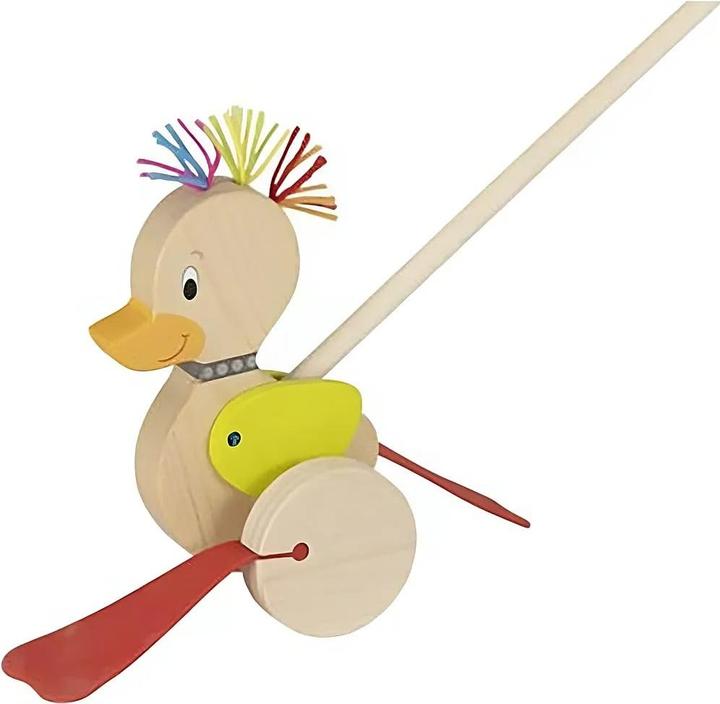 Actual product image Goki Sliding animal punk duck