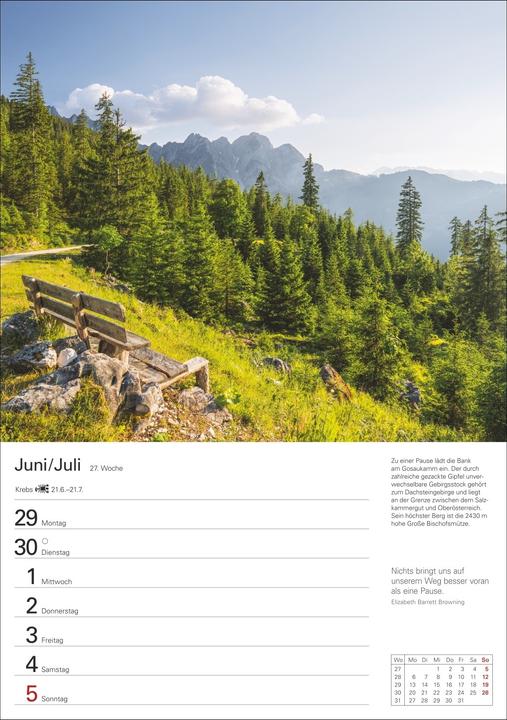 Produktbild Harenberg Berge Wochenplaner 2026 - 53 faszinierende Fotografien