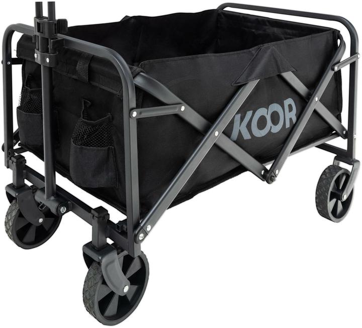 Actual product image Koor Leiterwagen Tralle, Schwarz