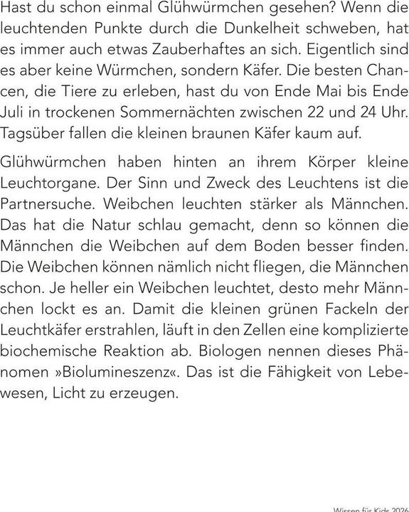 Produktbild Harenberg Wissen für Kids Tagesabreisskalender 2026
