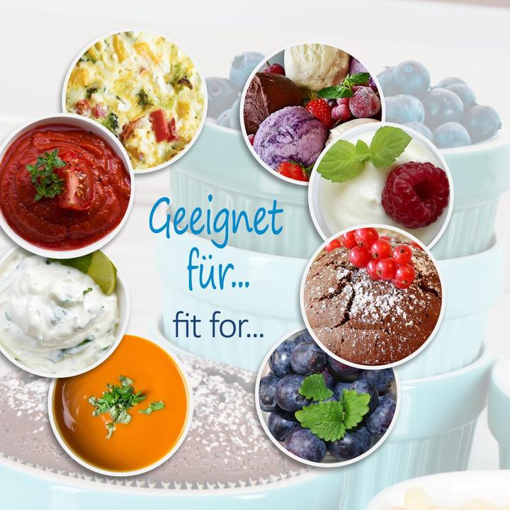 Produktbild Com-four 6er-Set Soufflé-Förmchen (9 cm)