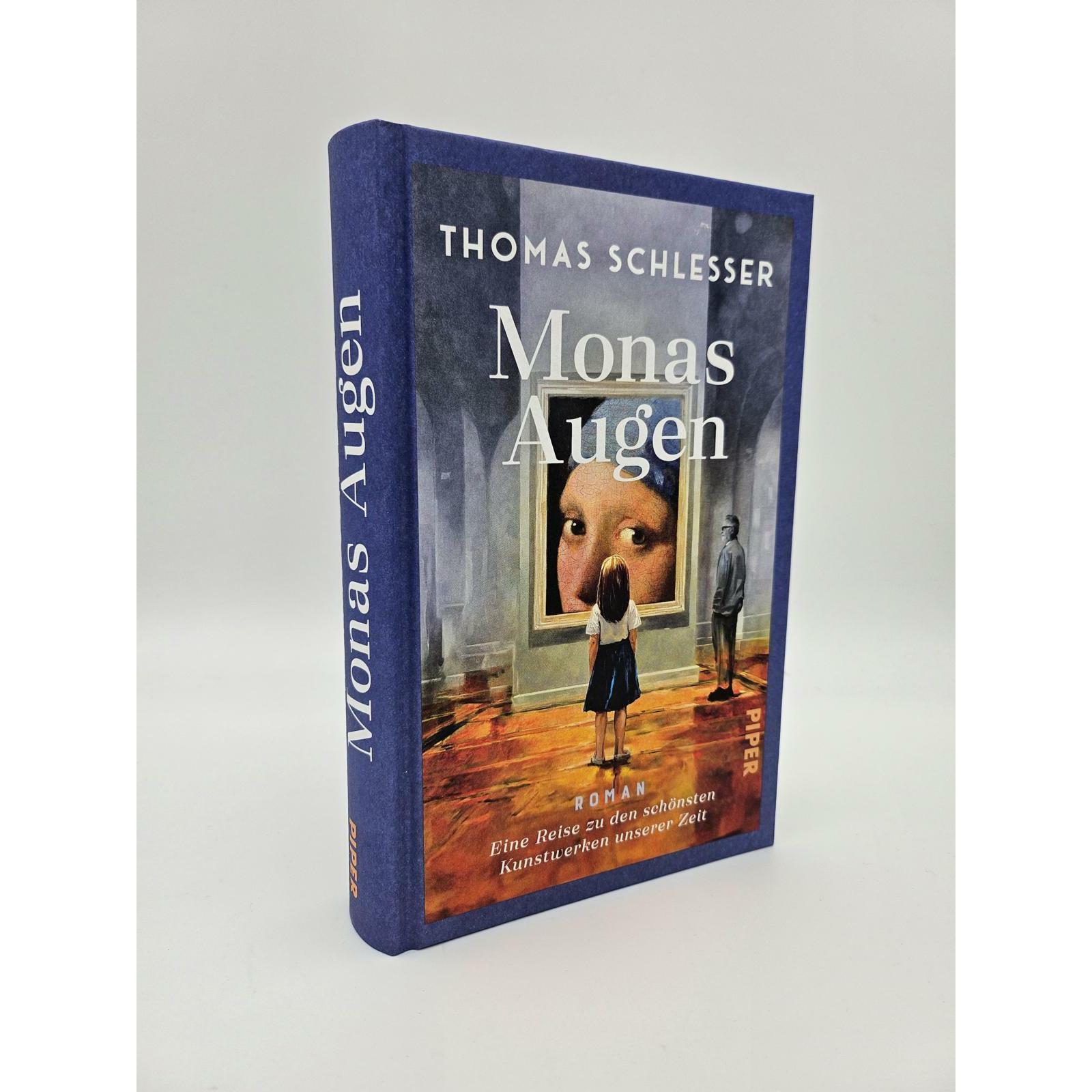 Thumbnail - Monas Augen – Eine Reise zu den schönsten Kunstwerken unserer Zeit, Belletristik von Thomas Schlesser