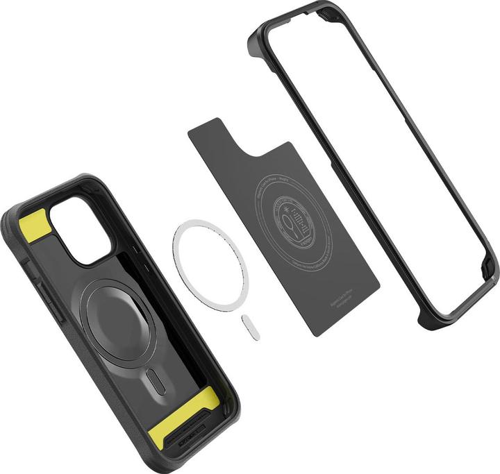 Actual product image Spigen Geo Armor 360 Mag Magsafe Iphone 14 Pro Black (Apple iPhone 14 Pro)