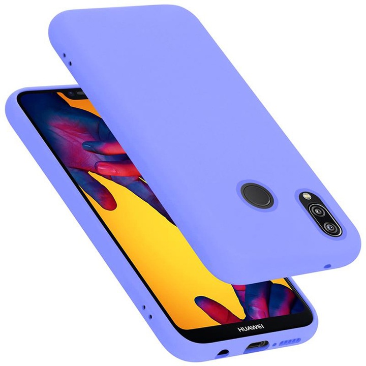 Produktbild Cadorabo TPU Liquid Silicone Case Cover (Huawei Nova 3E, Huawei P20 Lite)