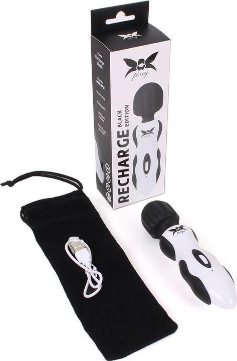 Actual product image Pixey Recharge Massager Black Edition
