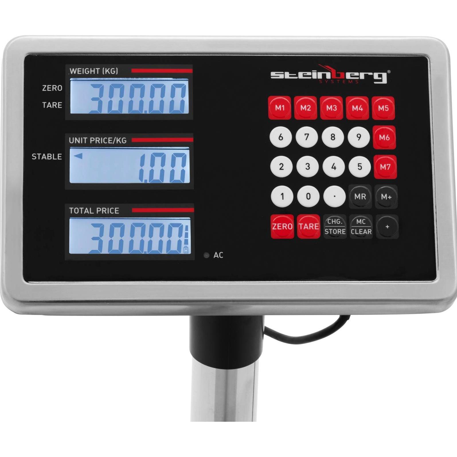 Thumbnail - Steinberg, Feinwaage, Plattformwaage Industriewaage Kartoffelwaage Sackwaage 300 / 0,02 kg 40 x 50 cm