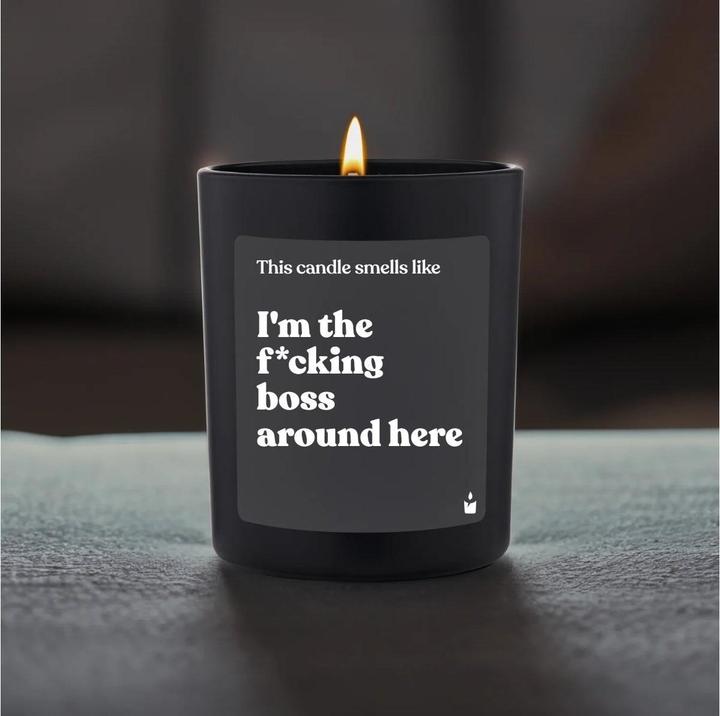 Image du produit Chatty Candles Bougie parfumée Woody I'm the f*cking boss around here