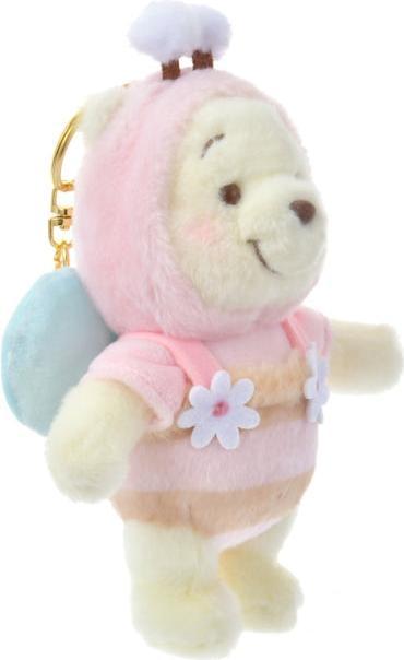 Actual product image Disney Winnie the Pooh key ring Pink Honey Day
