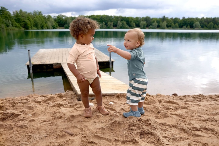 Produktbild Lässig Schwimmwindel Pebbles – Multicolor Milky Gr. 62/68 (1 Stück)