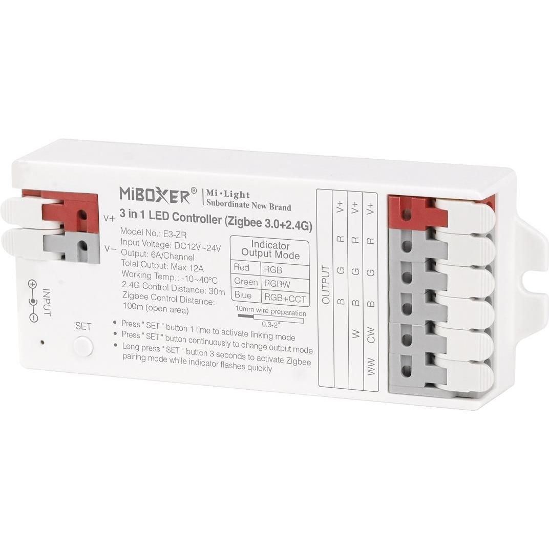 Synergy 21 controller led 3in1 (rgb/rgbw/rgb+cct) zigbee3.0/2.4g *milight/miboxer* (RGB), Illuminazione Modding