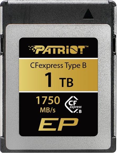 Produktbild Patriot EP CFexpress 2.0 Type B 1TB 1750MB/s (1000 GB, CFexpress Typ B)