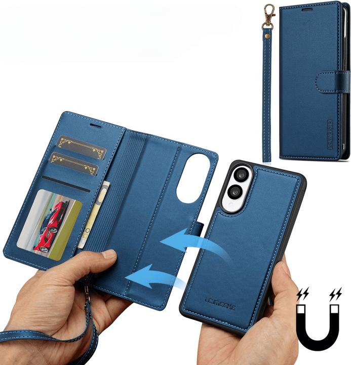 Produktbild LC.Imeeke Galaxy S25 Edge - L2 Serie Brieftasche und Hülle (Samsung Galaxy S25 Edge)