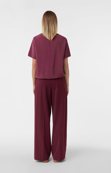 Immagine prodotto Comma Bluse Kurzärmelige Bluse mit Raffung und regulierbarem Saum (44)
