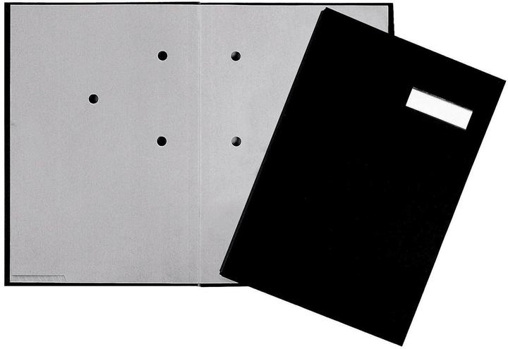 Pagna Signature folder black (A4, 1x)
