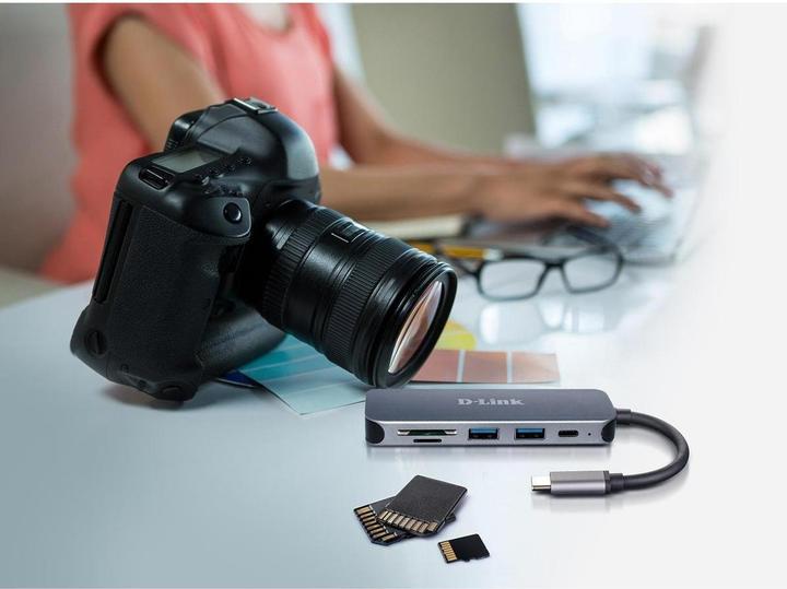 Immagine prodotto D-Link DUB-2325 (USB-C, 5 porte)
