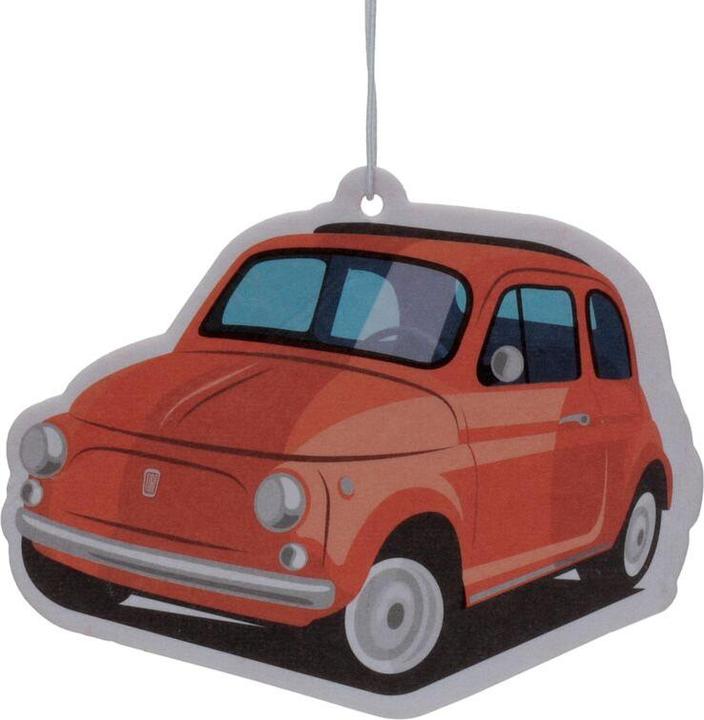Produktbild Puckator Fiat 500 Retro roter Auto-Lufterfrischer - Orangenduft