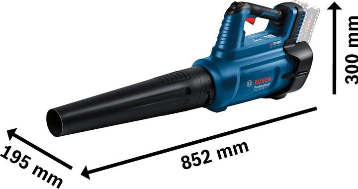 Bosch Professional BOSC Battery Leaf Blower (Rechargeable battery operated, Leaf blower)